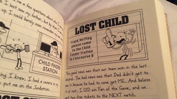 I found a mistake in Diary of a wimpy kid