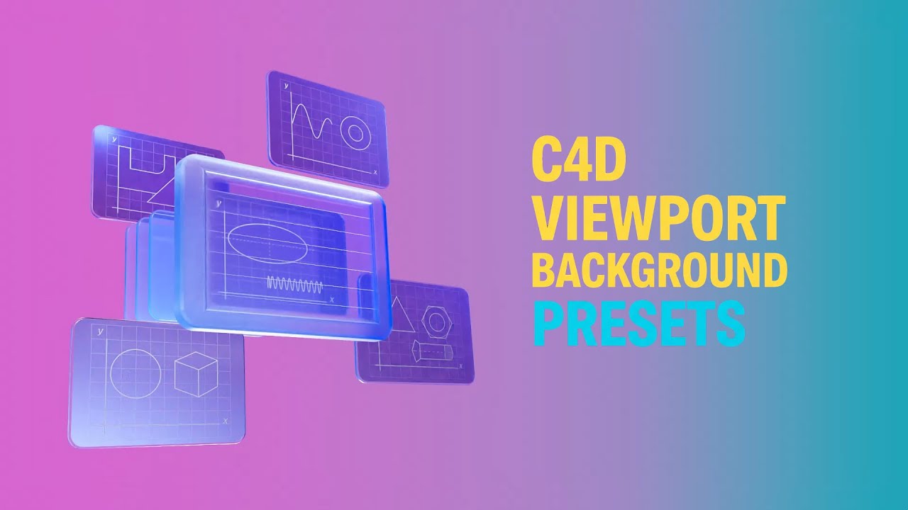How to Easily Save and Switch Viewport Backgrounds in Cinema 4D
