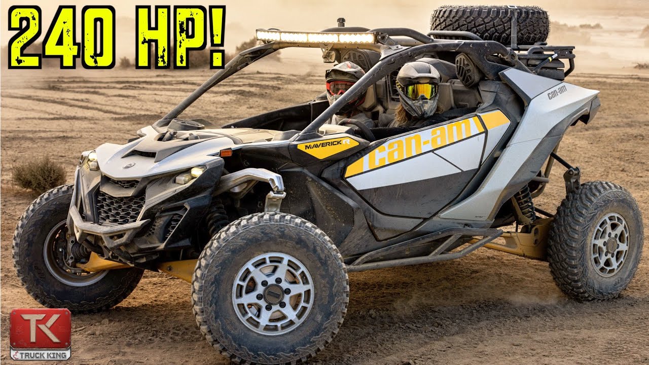 NEW 2024 CanAm Maverick R is Here Meet the Most Powerful SxS Ever
