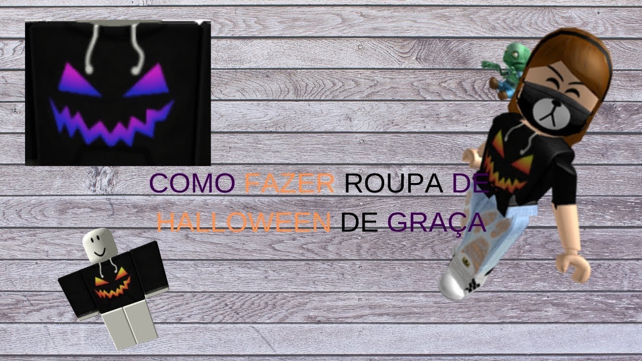 MELHORES CAMISAS DE HALLOWEEN (Grátis+Pagas) 🎉 + COMO FAZER AVATARES DE  HALLOWEEN no ROBLOX! 👕 