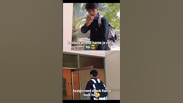 assignment voh kya hota hai🫡 | college students life | students life#collagelif #collegelife #comedy