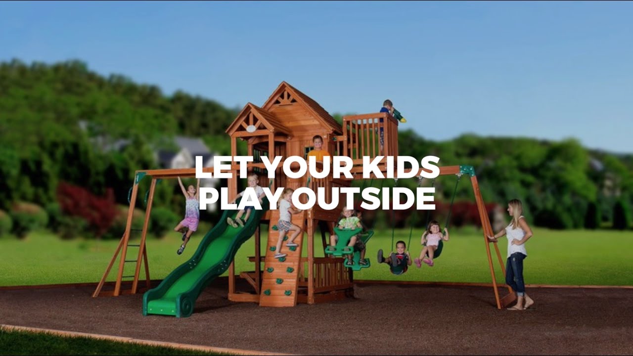 kids yard playground mulch kids outdoor playground from parasol furniture youtube kids yard playground mulch kids outdoor playground from parasol furniture youtube