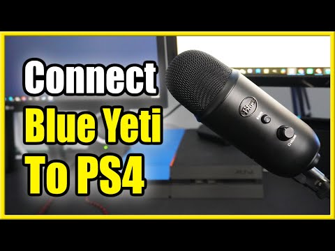 How to Setup Blue Yeti Microphone on PS4 & Get Headset Audio (Fast Method!)  - YouTube