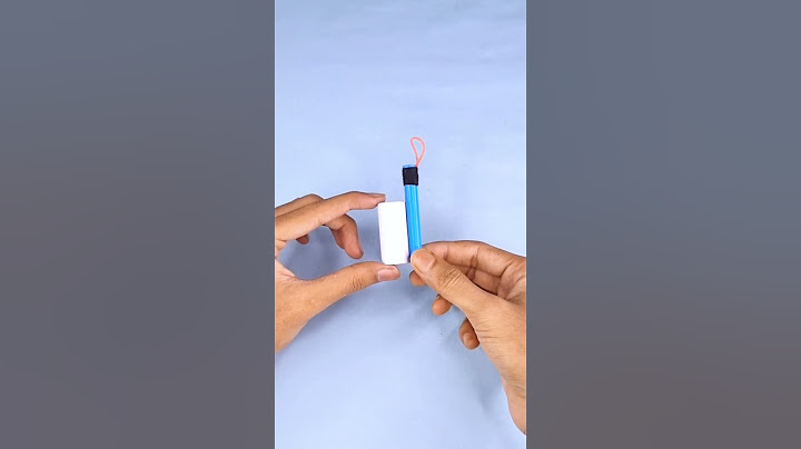 Powerful Finger Gun With Paper And Rubber Band #shorts