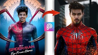 Spider-Man New photo editing 2021|| picsart photo editing || new Spider-Man photo editing screenshot 2