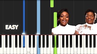 Video thumbnail of "Shaddaï Ndombaxe - Pona Nga ft. Rosny Kayiba | EASY PIANO TUTORIAL BY Extreme Midi"