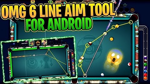 8 Ball Pool | FREE 6 LINE AIM TOOL FOR ANDROID 😱 |