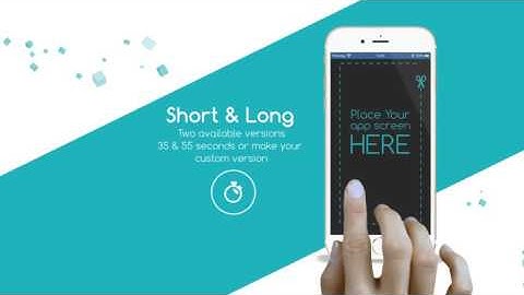 Flat Mock App Commercial - After Effects Project Files After Effects Project Download