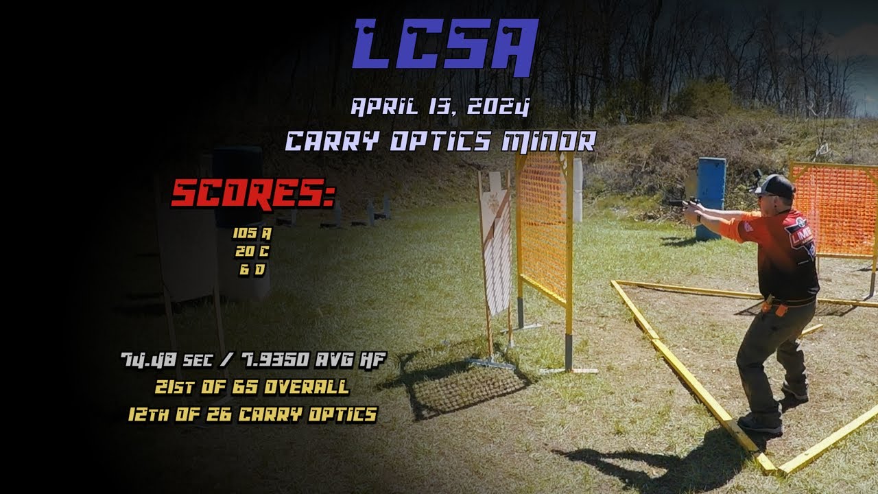 USPSA @ LCSA - April 2024 - Carry Optics A