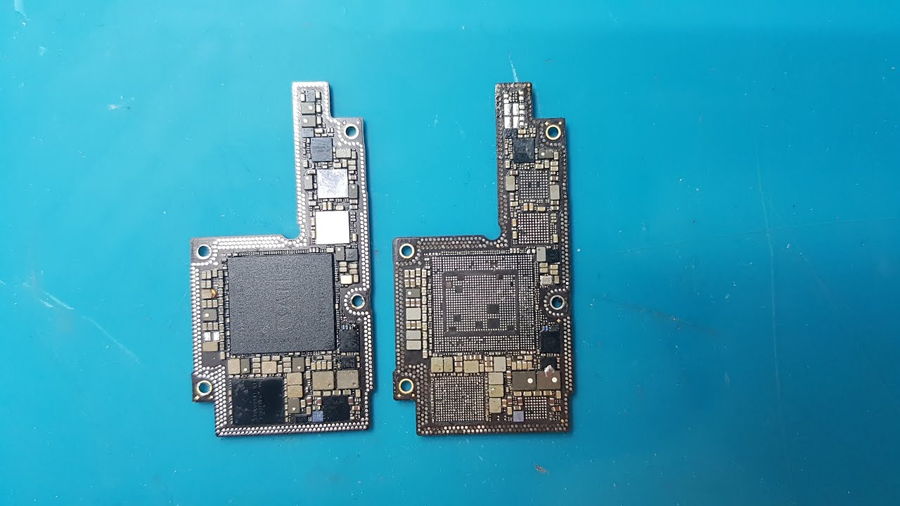 Image of iPhone x power ic reballing