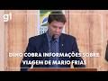 Dino cobra informações da Câmara sobre viagem de Mario Frias ao exterior
