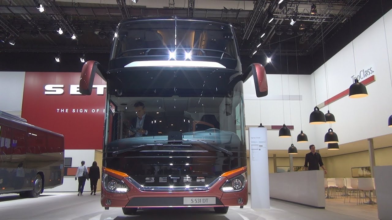 Setra Topclass S 531 Dt Double Decker Bus Exterior And Interior