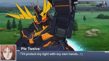 [ENG Sub]Super Robot Wars DD - Banshee Attacks