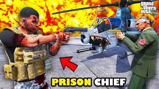 Franklin Prison Chief Arrest The Army General In GTA 5 | SHINCHAN and CHOP