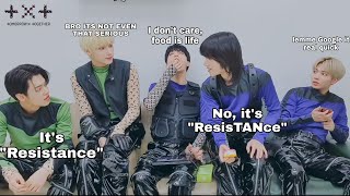 Yeonjun's 'Resistance' Vs. Beomgyu's 'ResisTANce' | TXT | TXT Vlive 210620