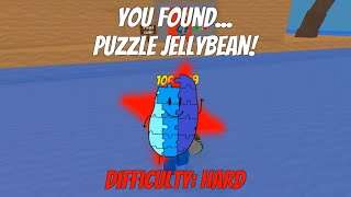 How to get PUZZLE Jellybean in FIND THE JELLYBEANS Roblox screenshot 1