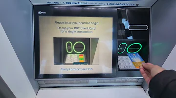 RBC ATM Cash withdrawal...