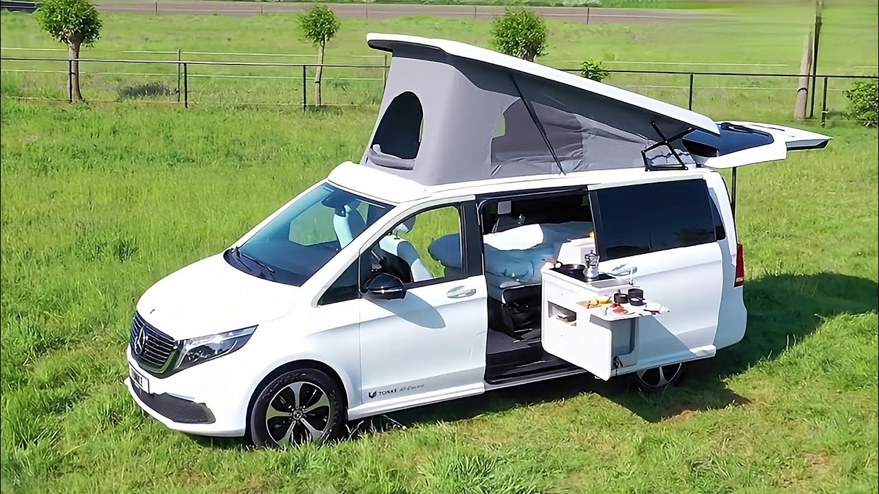 New 2022 Mercedes EQV TONKE campervan - Presentation