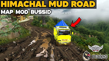 DOWNLOAD! 🔥 New HIMACHAL Mud Offroad Map Mod For Bus Simulator Indonesia।Bussid Mod Map 4.3.3