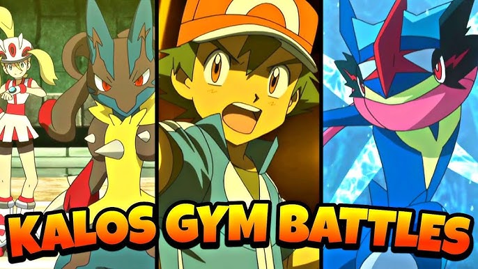 Pokemon XY Episode 5. Alexa, Clemont, and Bonnie watch Ash's first Kalos  Gym battle against Viola, the Santelune City Gym le…