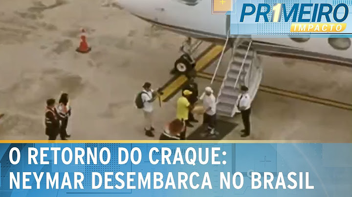 Neymar desembarca ao Brasil e retorna ao Santos | Primeiro Impacto (31/01/25)