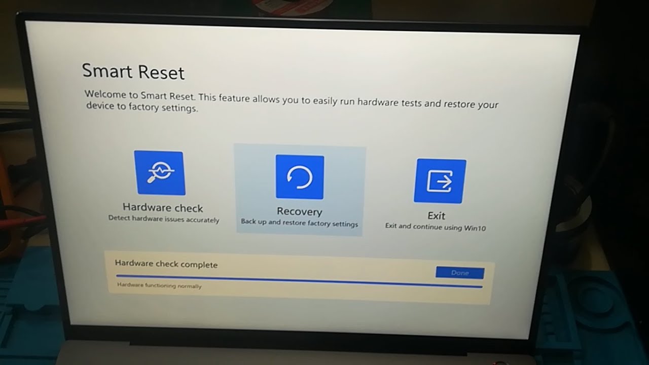 How to Factory Reset Huawei MateBook X Pro Laptop Onekey Recovery