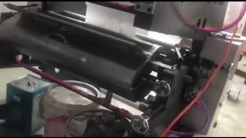 JYS-400+2 color printer v bottom paper bag machine mechanical type