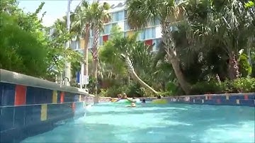 Cabana Bay Beach Resort New Lazy River POV at Universal Orlando Resort