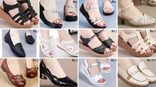 No Pain No Sweat - Most Comfort & Soft Footwear Designs For Women : Sandal Slip-on Pump Belly Shoes