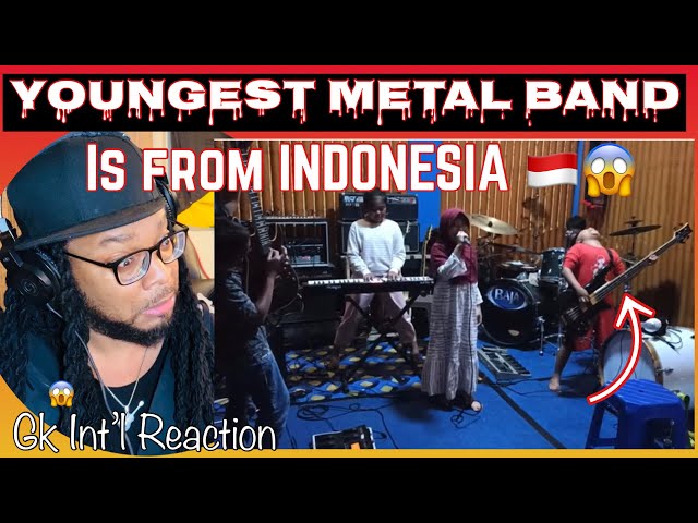 BEST KIDS HEAVY METAL BAND IN THE WORLD IS FROM INDONESIA ?  Bocil Ngeband Bawakan Lagu Kebebasan class=