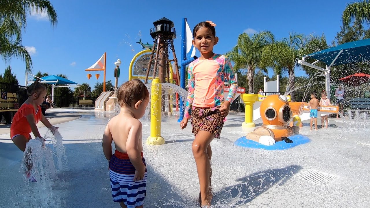 Tarpon Springs Splash Park Family Fun YouTube