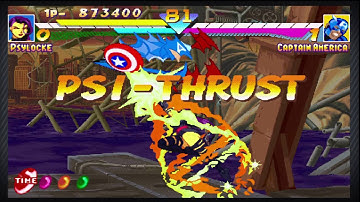 MvC Origins: Marvel Super Heroes - Psylocke