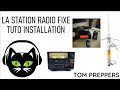 Tutoriel matos installation radio fixe  cibi  cb  uhf  vhf