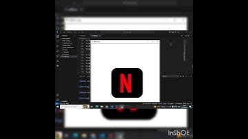 Netflix logo using python #python #netflixlogo
