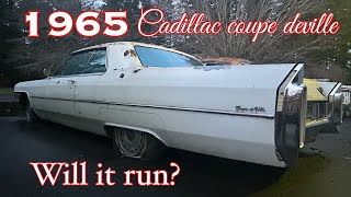 1965 Cadillac coupe deville sitting for 15 years, will it run and drive again?