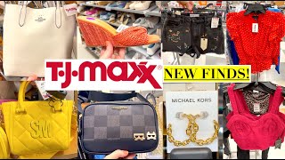 TJ MAXX SHOP WITH ME 2024 | DESIGNER HANDBAGS, SHOES, CLOTHING, JEWELRY, NEW ITEMS #shopping #tjmaxx