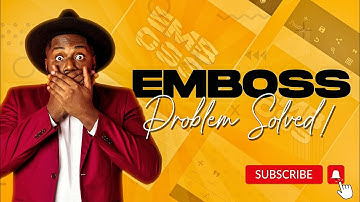 EMBOSS problem solved! on Pixellab | Pixellab Tip