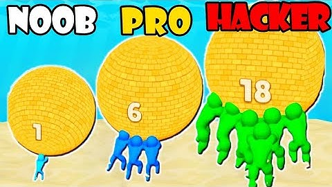 NOOB vs PRO vs HACKER - Rescue Push Part 1 | Gameplay Satisfying (Android,iOS)