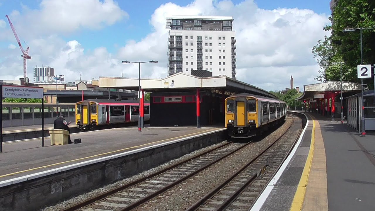 Cardiff Queen Street Railway Station Saturday 11th June 2022 YouTube