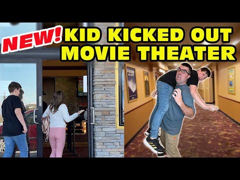 Kid Temper Tantrum Kicked Out And Banned From Movie Theater! [ EPIC THEATER  RAGE ] 