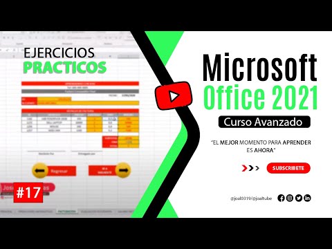 🎺EJERCICIOS PRÁCTICOS EN EXCEL 🥇 CURSO MICROSOFT OFFICE DESDE CERO #17