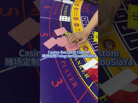 This BACCARAT device can get shuffle results in advance #casino #baccarat #shuffle #shuffler