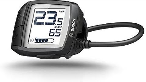 BOSCH Purion display led light dim/on/off