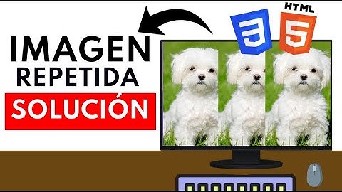 Cómo Poner una IMAGEN de FONDO en HTML y CSS Sin que SE REPITA