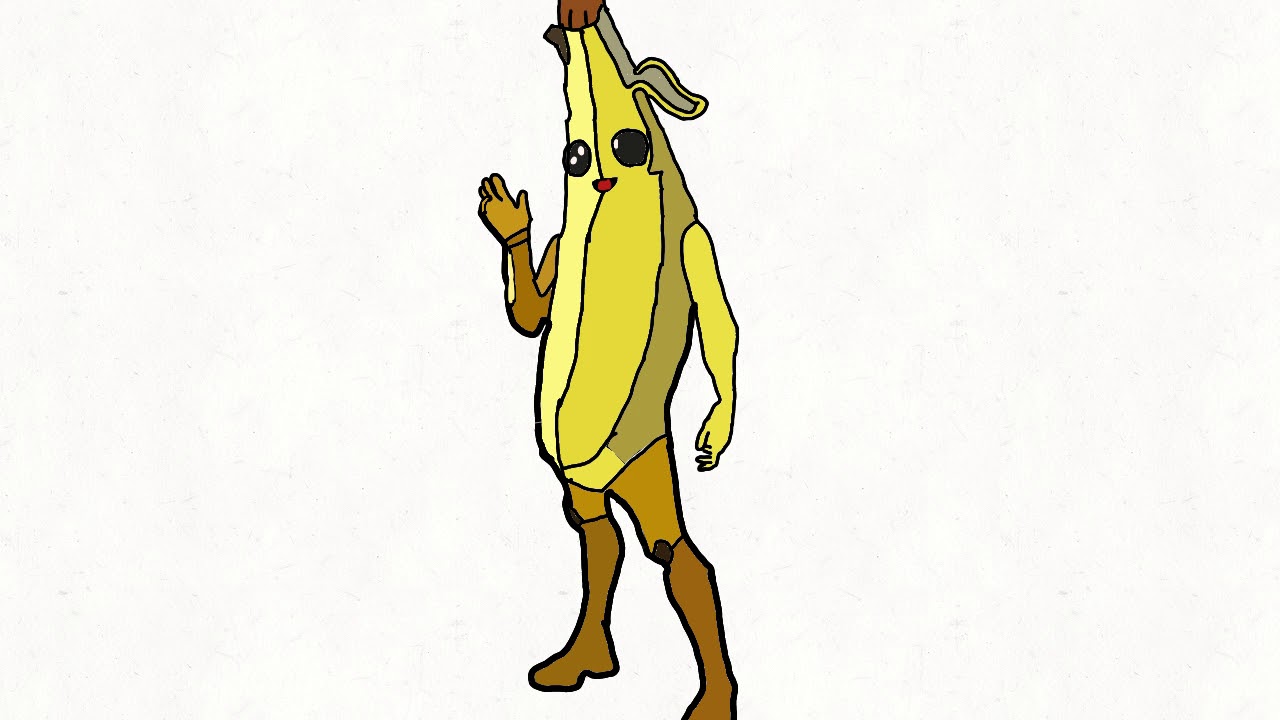 Рисунок из фортнайта банан