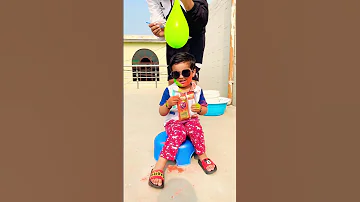 Water Balloon Popping Prank With Anaya 