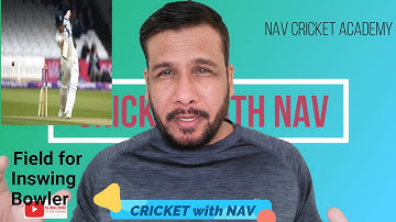 FIELD SETTING FOR AN INSWING BOWLER