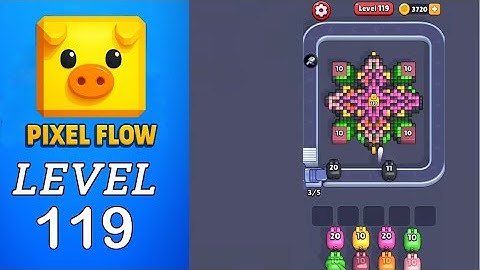 Pixel Flow Level 119 Walkthrough