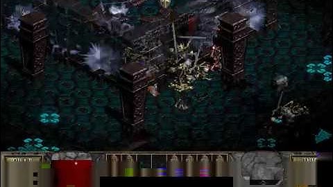 Diablo I: The Hell (Co-op Doom Playthrough) - Crypts Level 21 Part 2