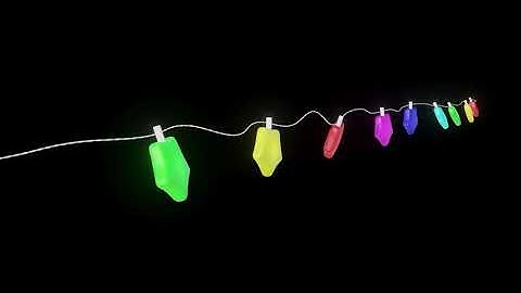 Procedural GarlandAnimated lights. Procedural wire. One node setup